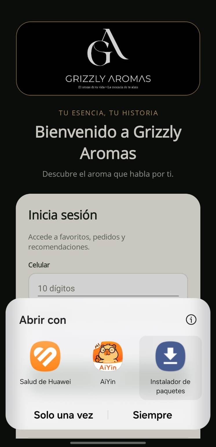 Selector del instalador de paquetes para actualizar